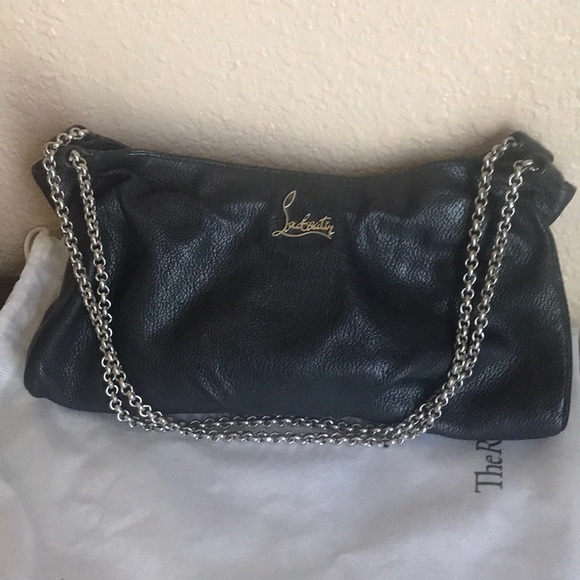 Christian Louboutin Handbags - Louboutin pebbled leather bag